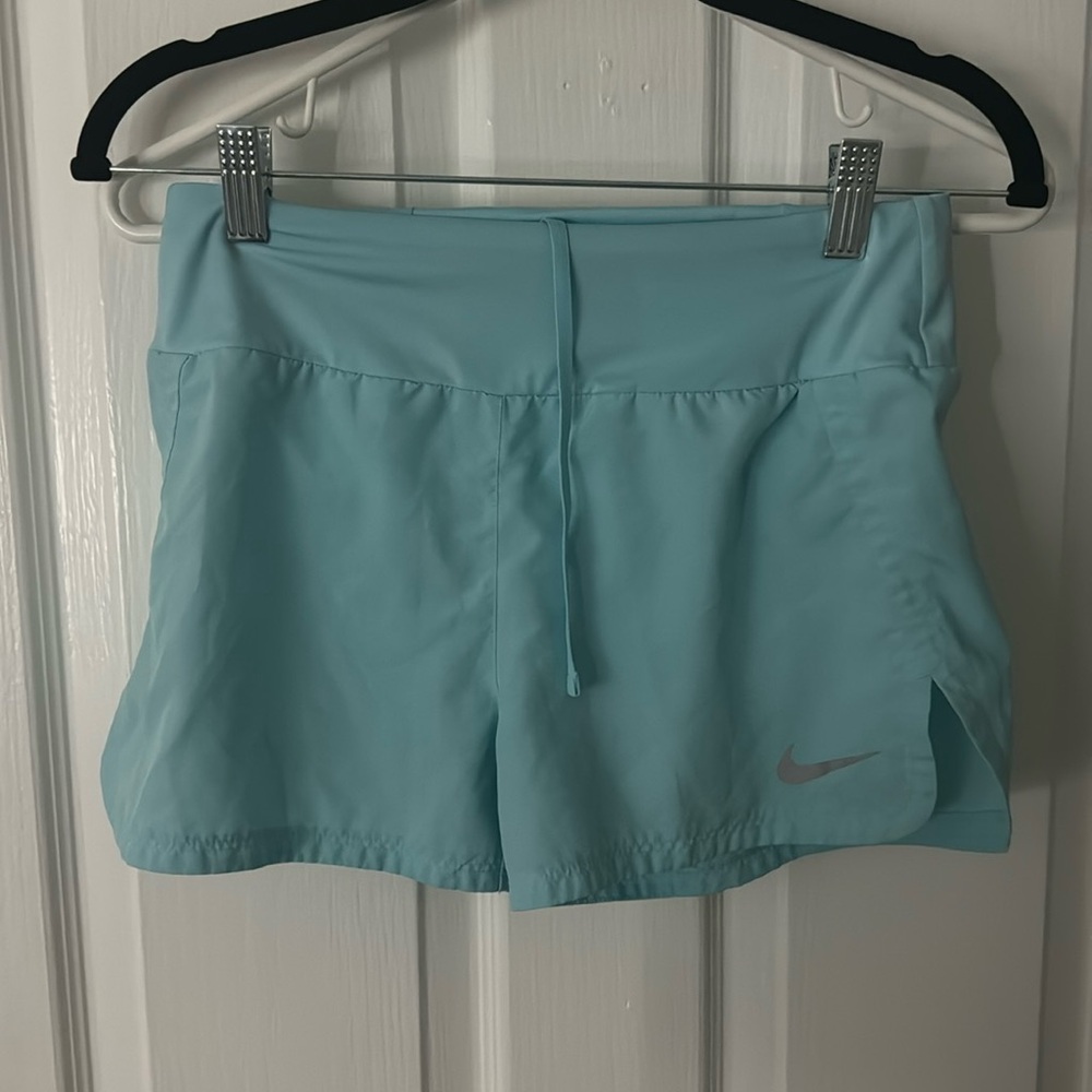 Nike Teal Women’s Dri-Fits running shorts 3” size xs